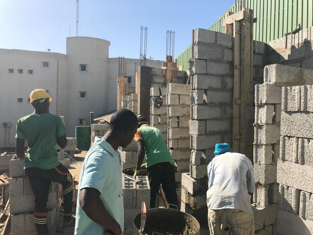 Construction bloc de vestiaires de NMA Sanders gallery